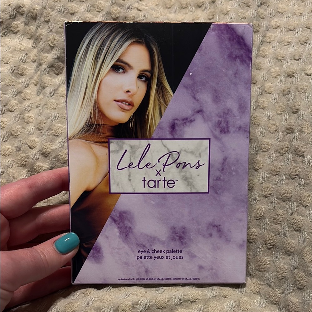 Tarte eye shadow and blush palette